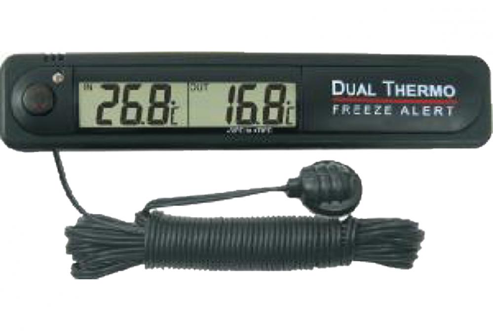 Dual Thermometer With Freeze Alert